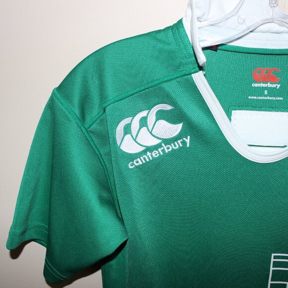 unworn Canterbury Ireland U-20 2016 home shirt rugby union men's jersey PWC IRFU - Picture 9 of 14